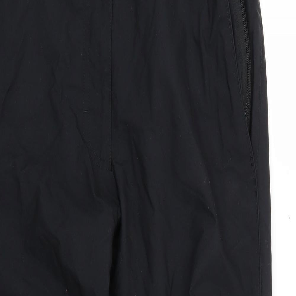 Marks and Spencer Mens Black   Rain Trousers Trousers Size XL L26 in