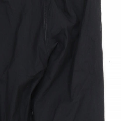 Marks and Spencer Mens Black   Rain Trousers Trousers Size XL L26 in