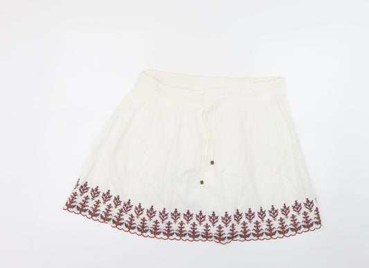 Marks and Spencer Womens Multicoloured Geometric  Mini Skirt Size 12