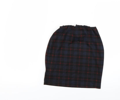 New Look Womens Multicoloured Check  Mini Skirt Size 6