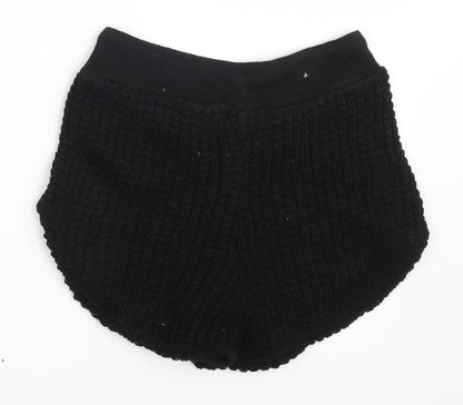 In the Style Womens Black   Hot Pants Shorts Size M