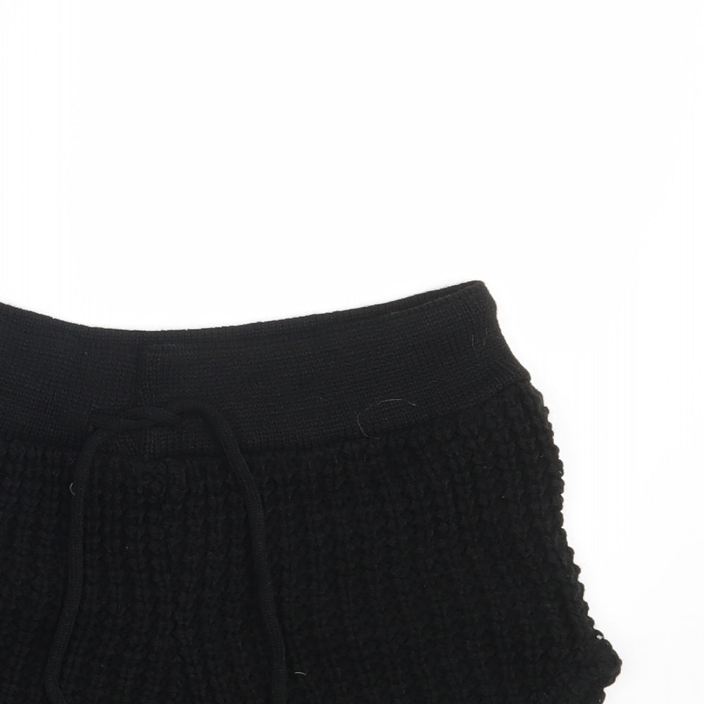 In the Style Womens Black   Hot Pants Shorts Size M