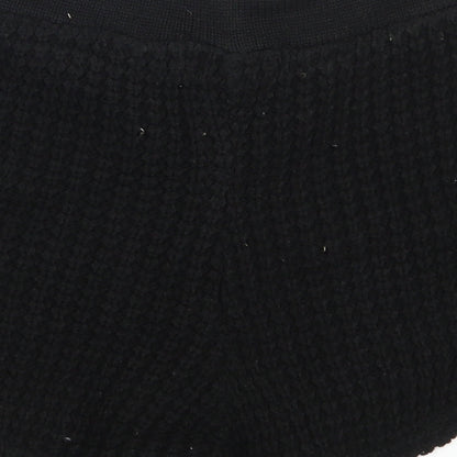 In the Style Womens Black   Hot Pants Shorts Size M