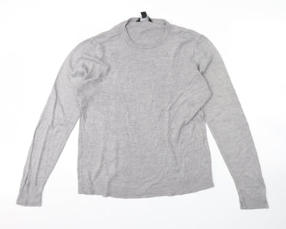 Cedar Wood State Mens Grey   Pullover Jumper Size L