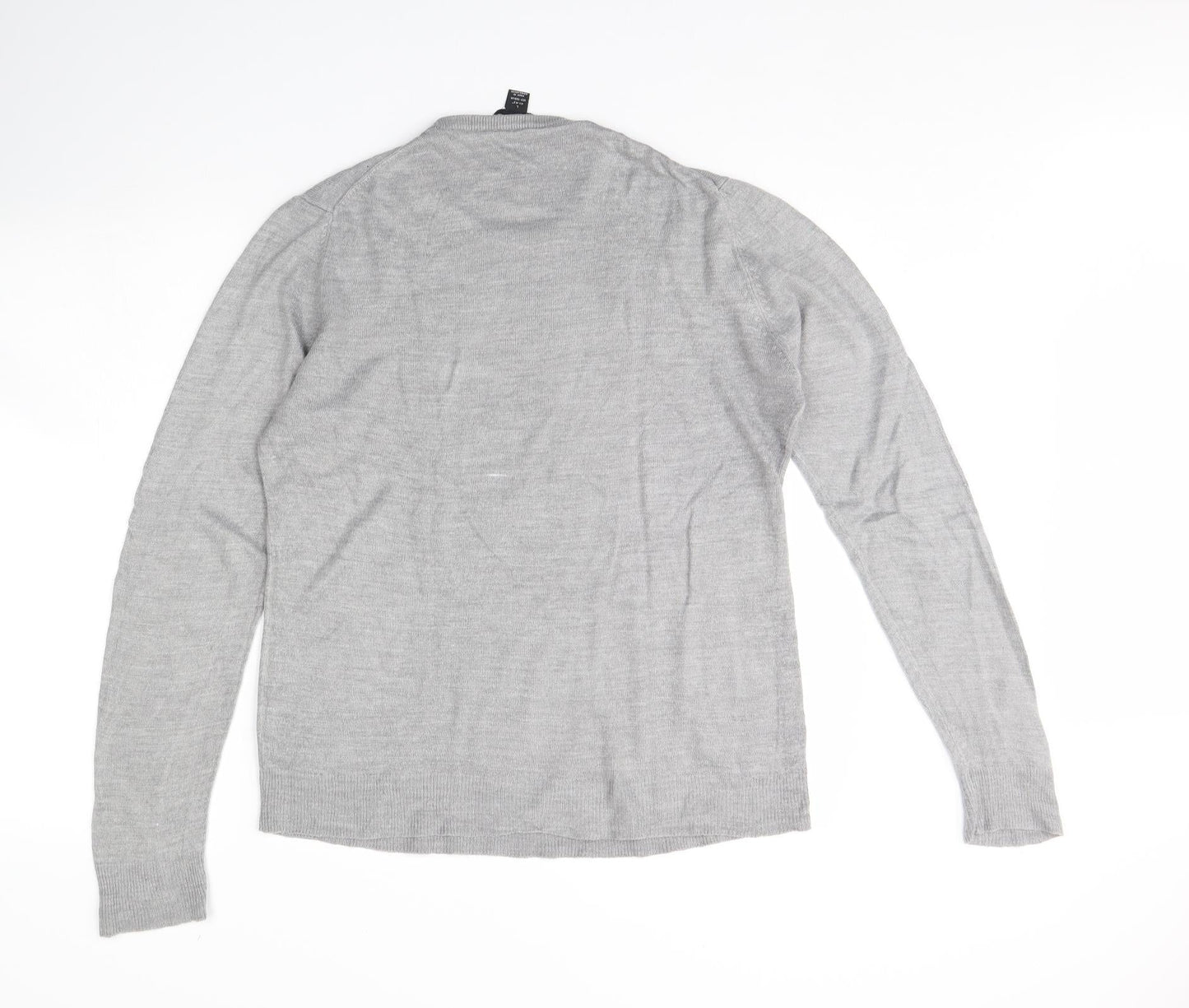 Cedar Wood State Mens Grey   Pullover Jumper Size L