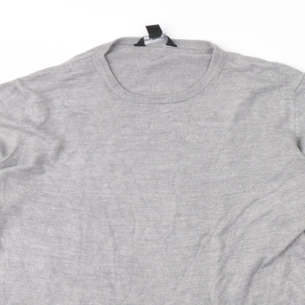 Cedar Wood State Mens Grey   Pullover Jumper Size L