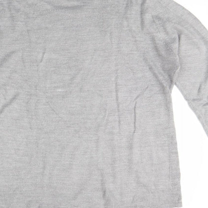 Cedar Wood State Mens Grey   Pullover Jumper Size L