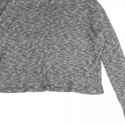 Womens UK Size 14 Atmosphere Grey Basic Blouse