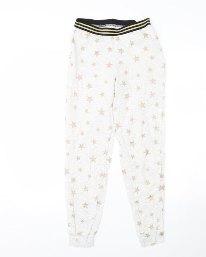 George Womens Grey Solid  Cami Pyjama Pants Size 4