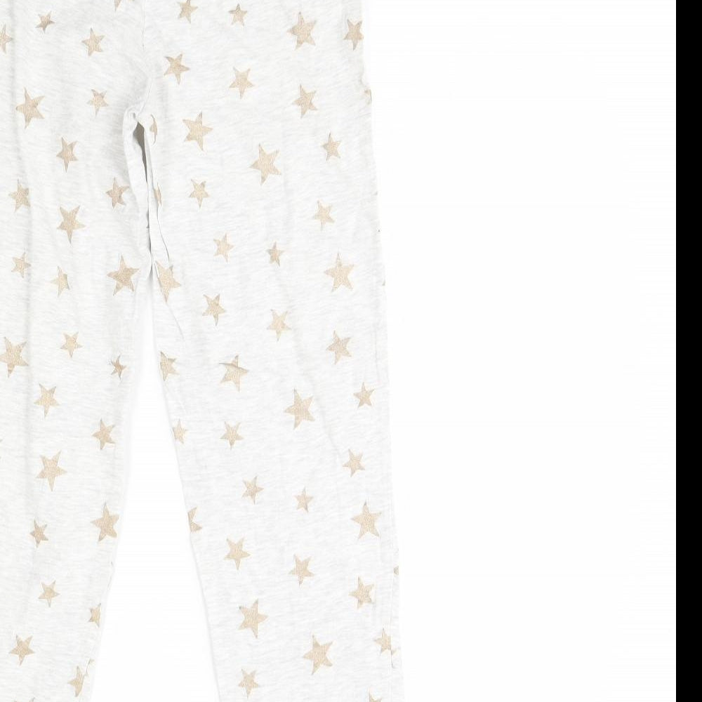 George Womens Grey Solid  Cami Pyjama Pants Size 4