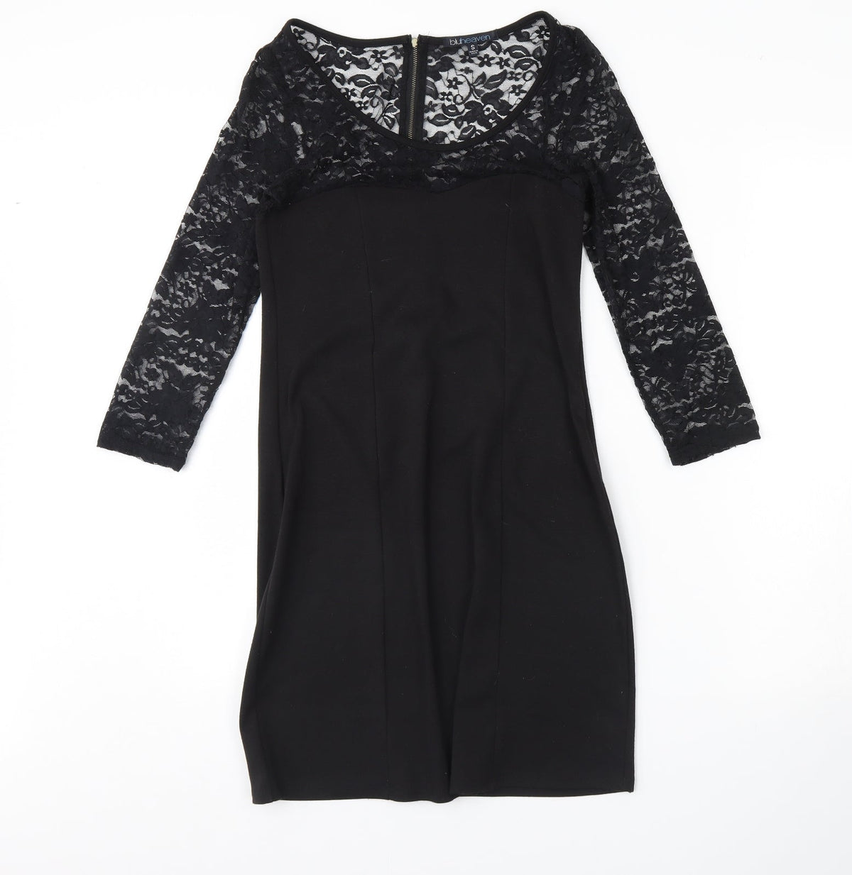 Additional front view of Bluheaven women’s black mini, size S