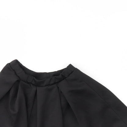 Boohoo Womens Black   Flare Skirt Size 8