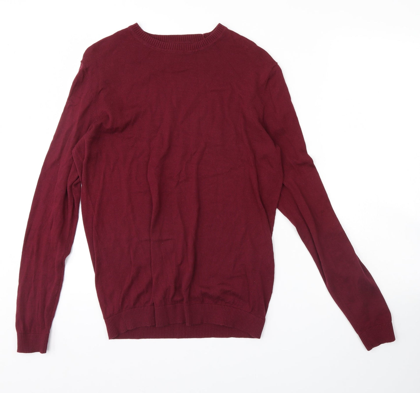 ASOS Mens Red   Pullover Jumper Size M