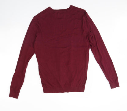 ASOS Mens Red   Pullover Jumper Size M