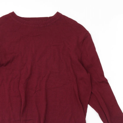 ASOS Mens Red   Pullover Jumper Size M