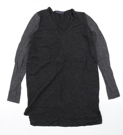 Womens UK Size 8 M&S Grey Pullover Jumper