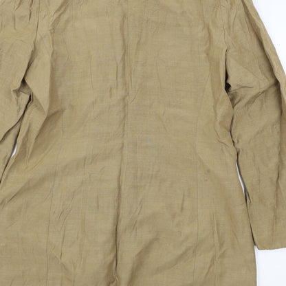 Principles Womens Brown   Biker Coat Size 14