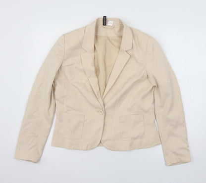 Divided by H&M Womens Pink   Jacket Blazer Size 14