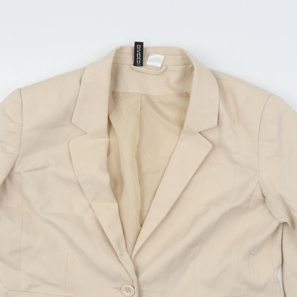 Divided by H&M Womens Pink   Jacket Blazer Size 14