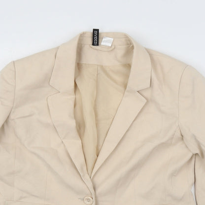 Divided by H&M Womens Pink   Jacket Blazer Size 14