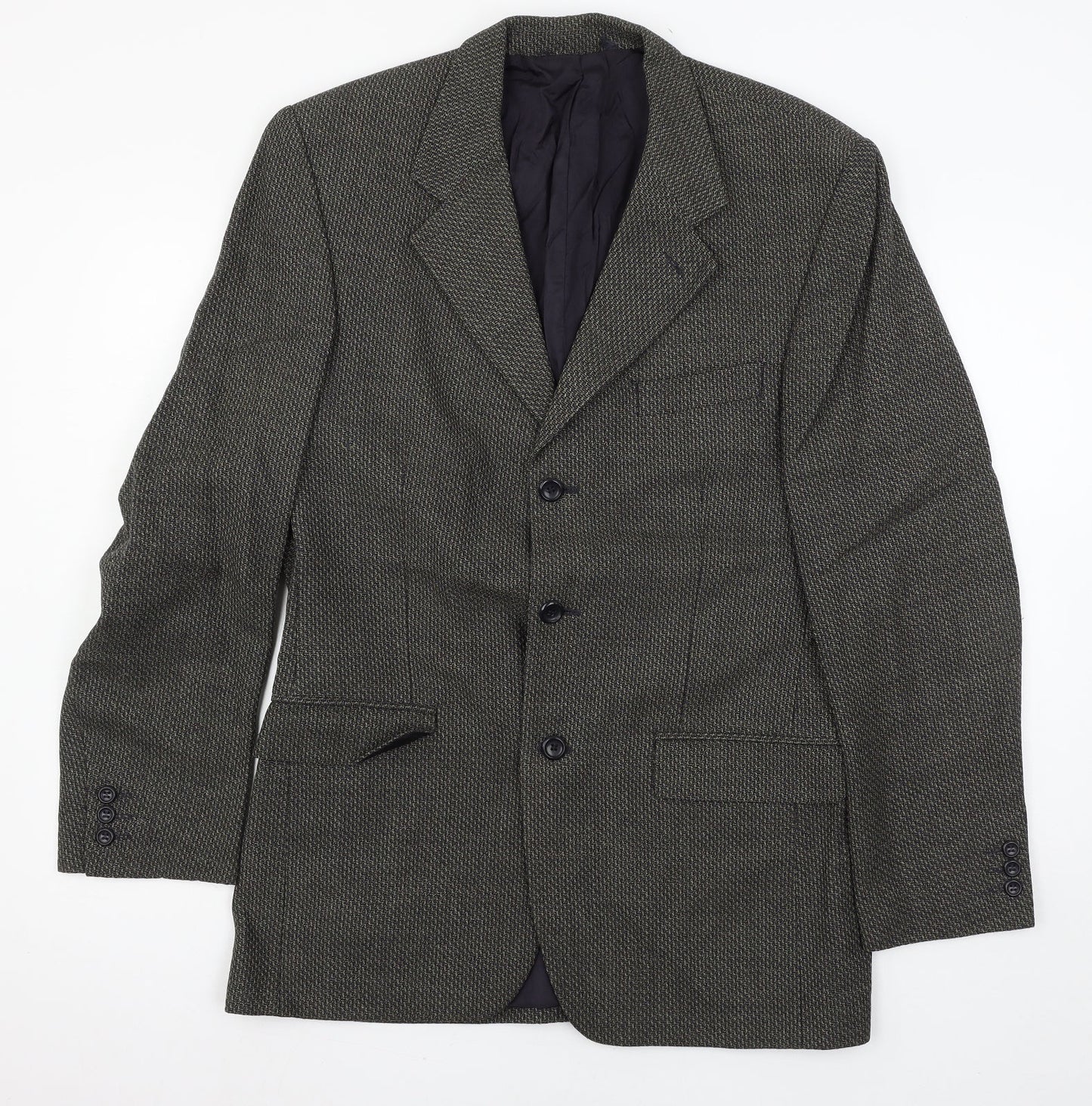 Mens UK Size L Scott International Regular Brown Suit Jacket