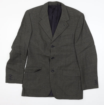 Mens UK Size L Scott International Regular Brown Suit Jacket