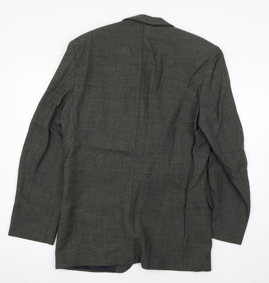 Mens UK Size L Scott International Regular Brown Suit Jacket