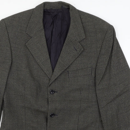 Mens UK Size L Scott International Regular Brown Suit Jacket
