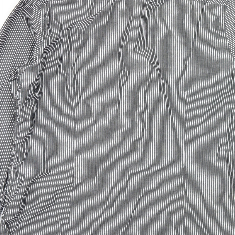 Mens UK Size M Burton Multicoloured  Button-Up Long Sleeve Casual Shirt
