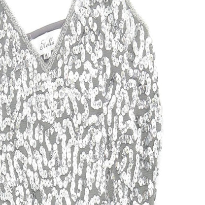 Stella Womens Grey   Fit & Flare  Size S