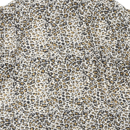 Primark Womens Multicoloured Animal Print  Basic Button-Up Size 16