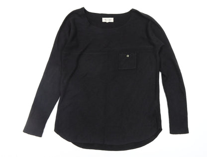 Womens UK Size M New Look Black Pullover Jumper