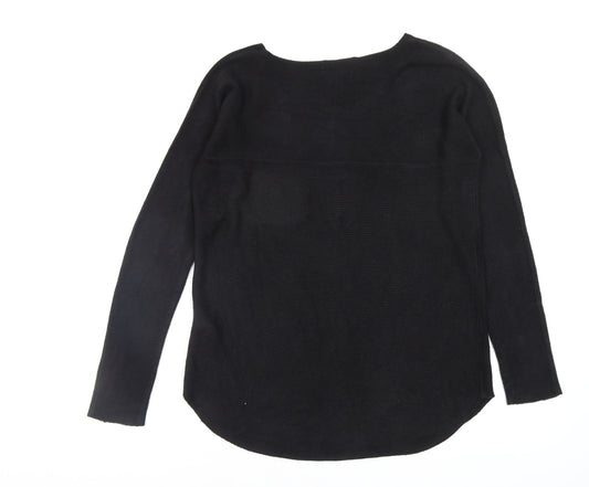 Womens UK Size M New Look Black Pullover Jumper