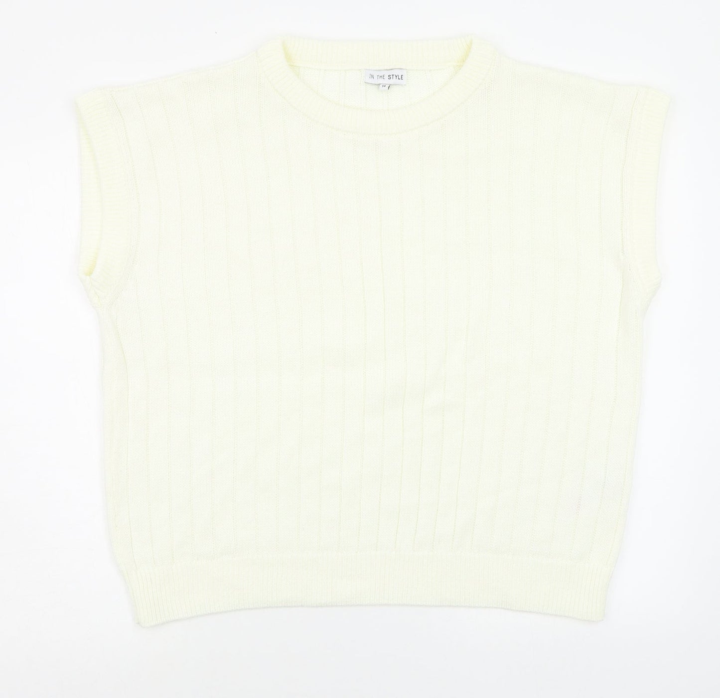 Womens UK Size 14 In the Style White Pullover Jumper