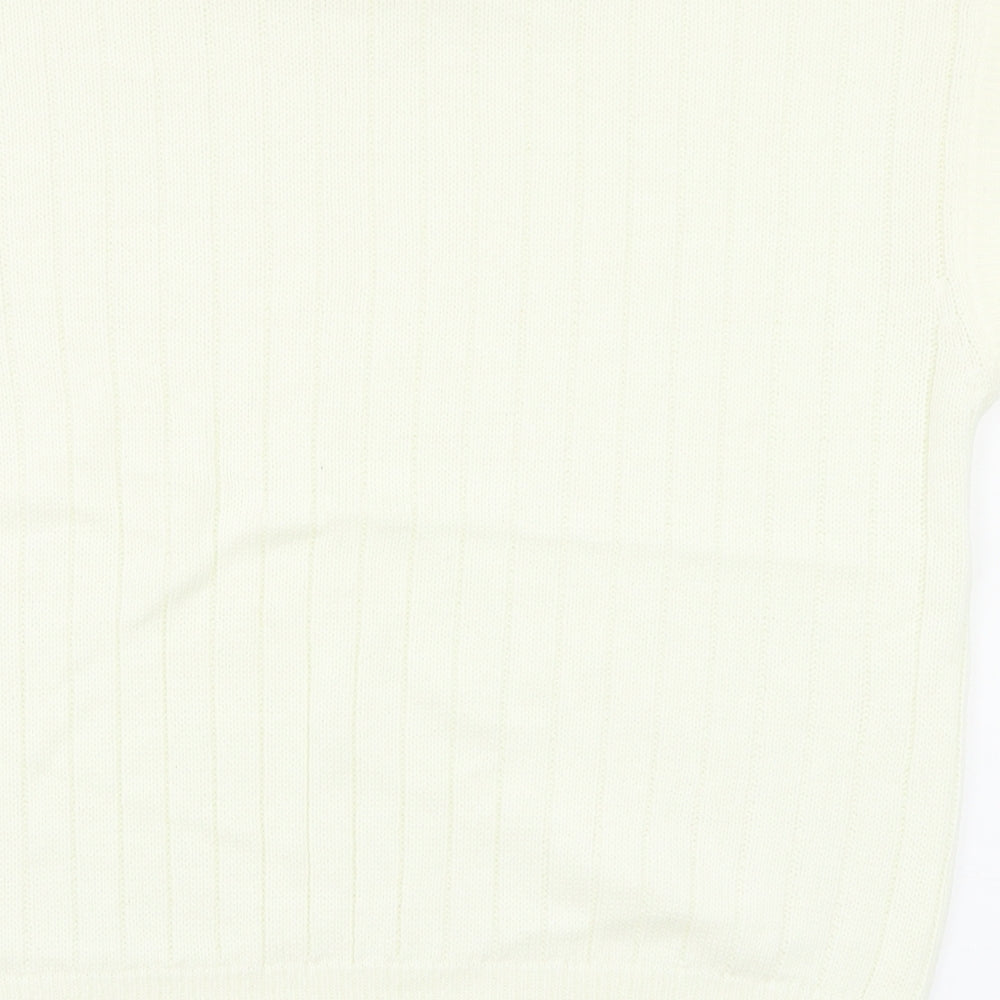 Womens UK Size 14 In the Style White Pullover Jumper
