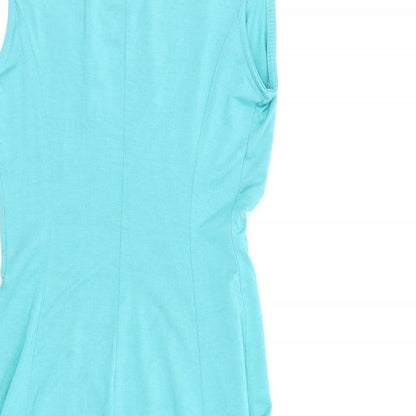 New Look Womens Blue   Fit & Flare  Size 8
