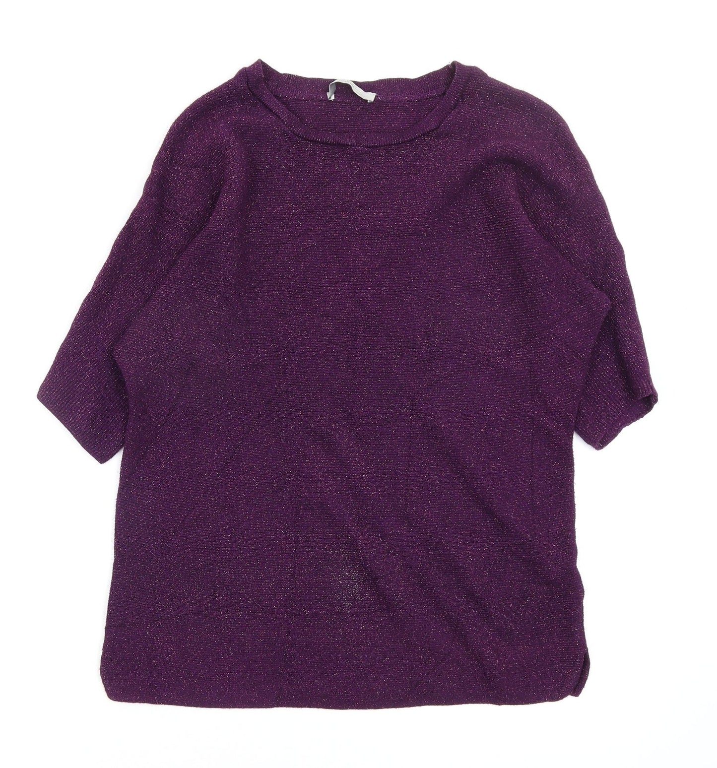 Asda George Womens Purple   Basic T-Shirt Size M