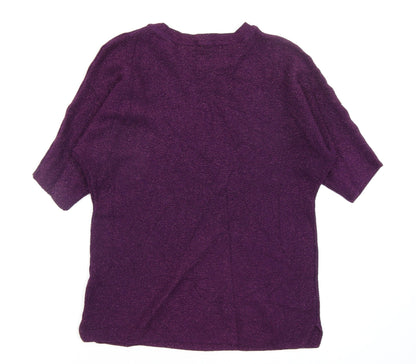 Asda George Womens Purple   Basic T-Shirt Size M