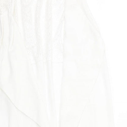 Select Womens White   Kimono Blouse Size 12