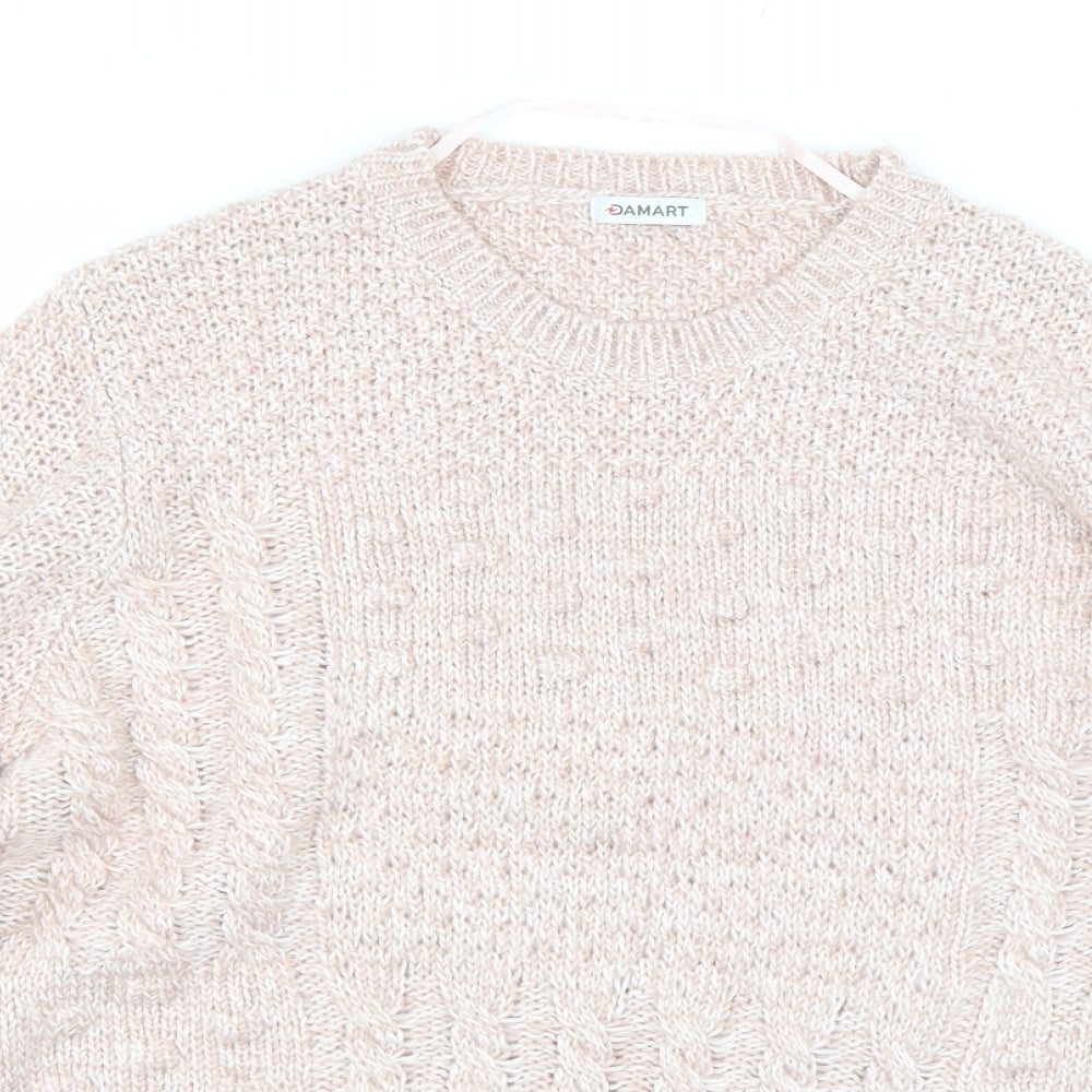Damart Womens Pink   Pullover Jumper Size 16