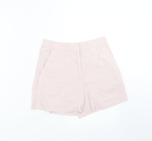 H&M Womens Pink   Hot Pants Shorts Size 4