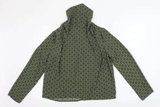 Primark  Womens Green Geometric  Basic Blouse Size 10