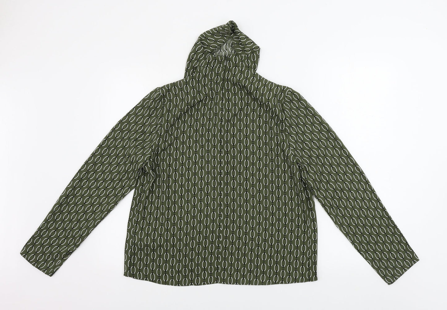 Primark  Womens Green Geometric  Basic Blouse Size 10