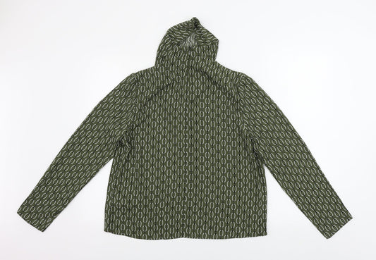 Primark  Womens Green Geometric  Basic Blouse Size 10