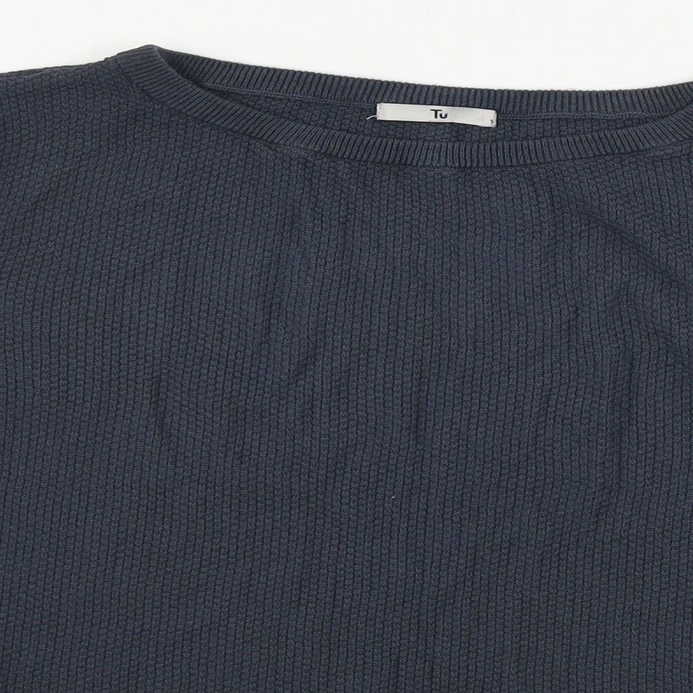 TU Womens Grey   Pullover Jumper Size 14