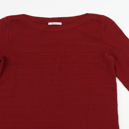 TU Womens Red   A-Line  Size 10