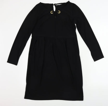 Preworn  Womens Black   A-Line  Size 10