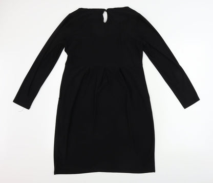 Preworn  Womens Black   A-Line  Size 10