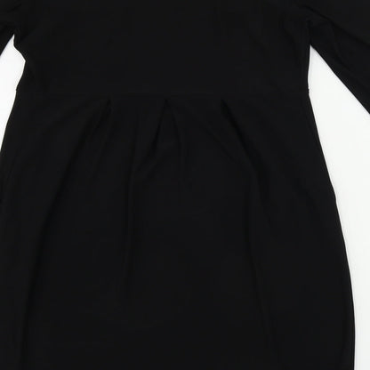 Preworn  Womens Black   A-Line  Size 10