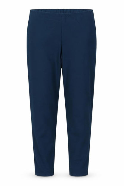 Front view of George women’s green chino trousers, size UK 12, 24-inch leg